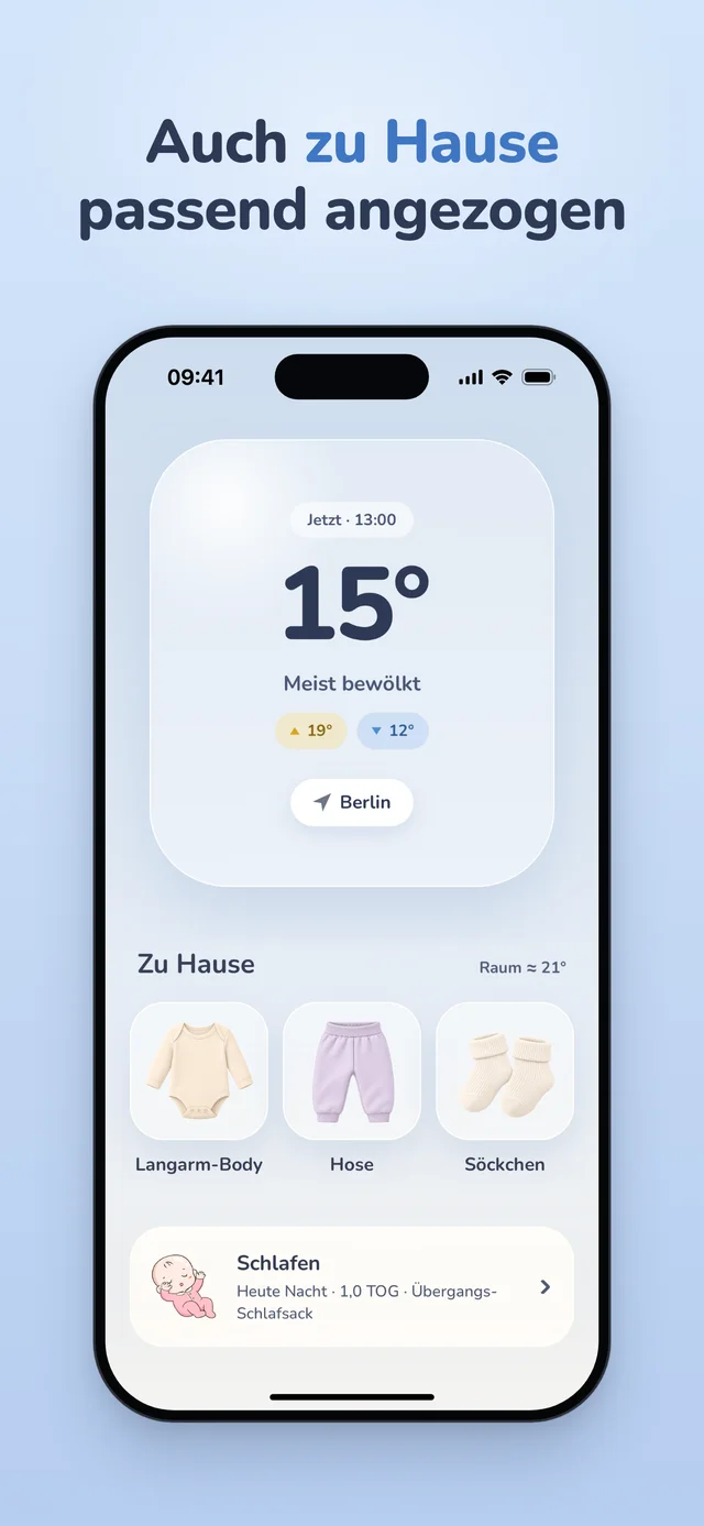 At home: how to dress baby by room temperature
